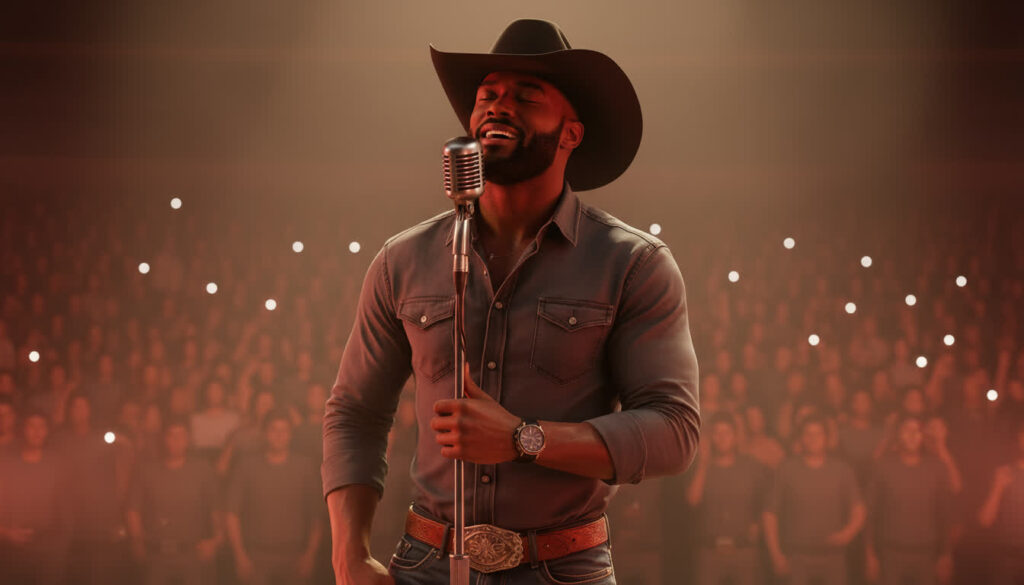 Ridge Singing on Stage