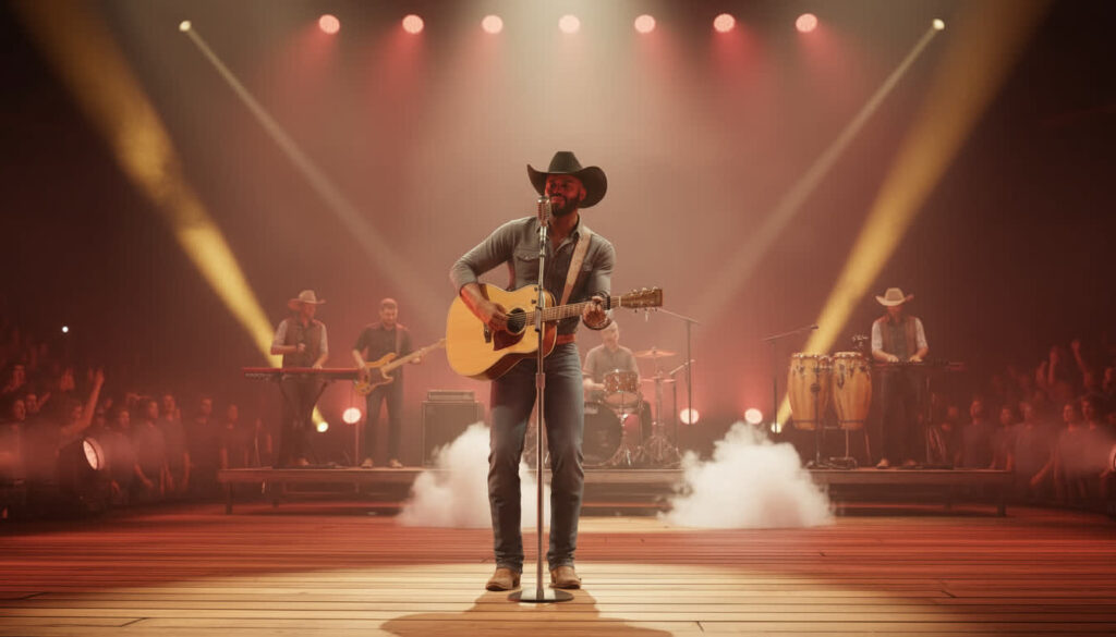 Ridge Carter on Stage